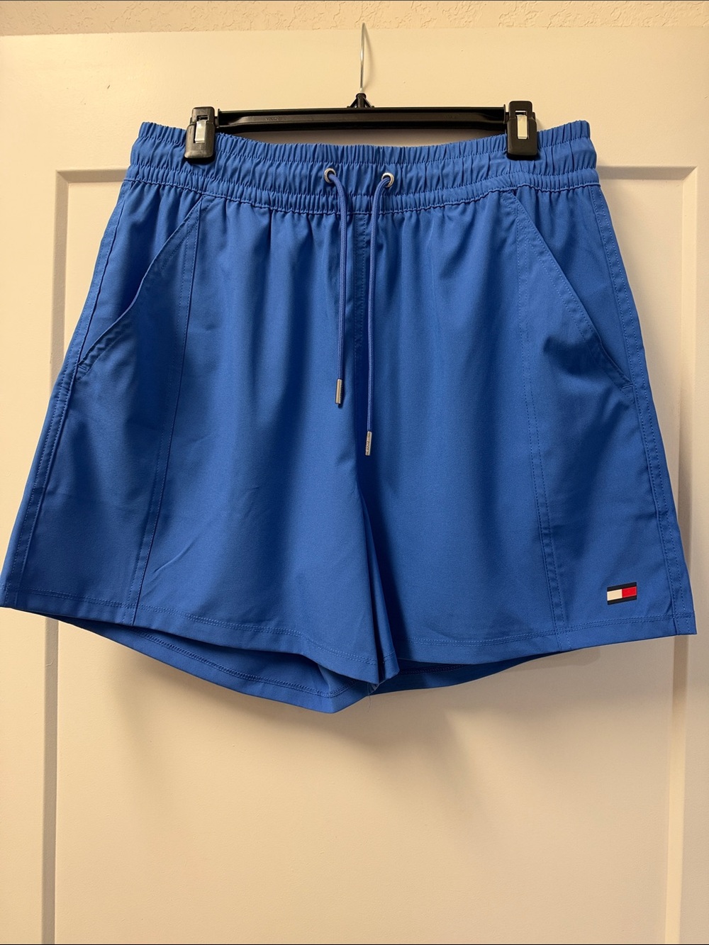 Tommy Hilfiger Royal Blue Women's Athletic Drawstring Shorts